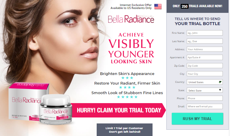 Bella Radiance Cream official website