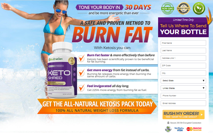 Keto Shred weight loss supplement