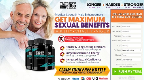 Testo Drive 365 Male enhancement